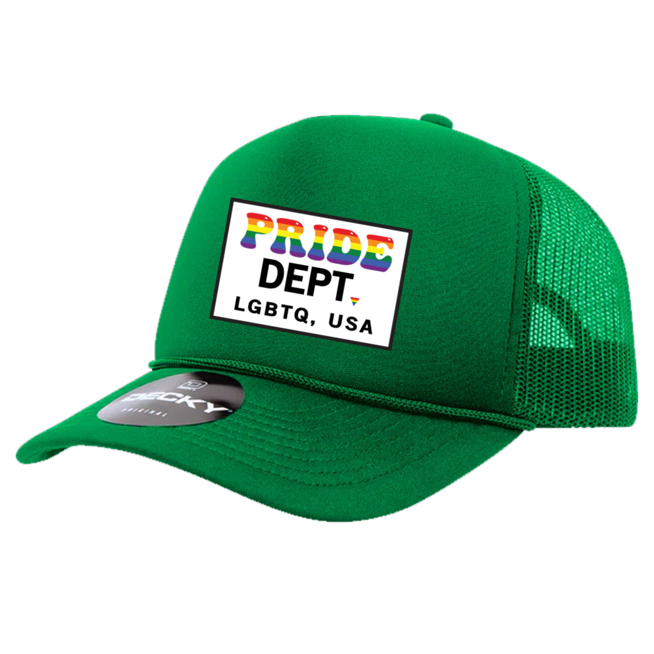PRIDE DEPT trucker hat