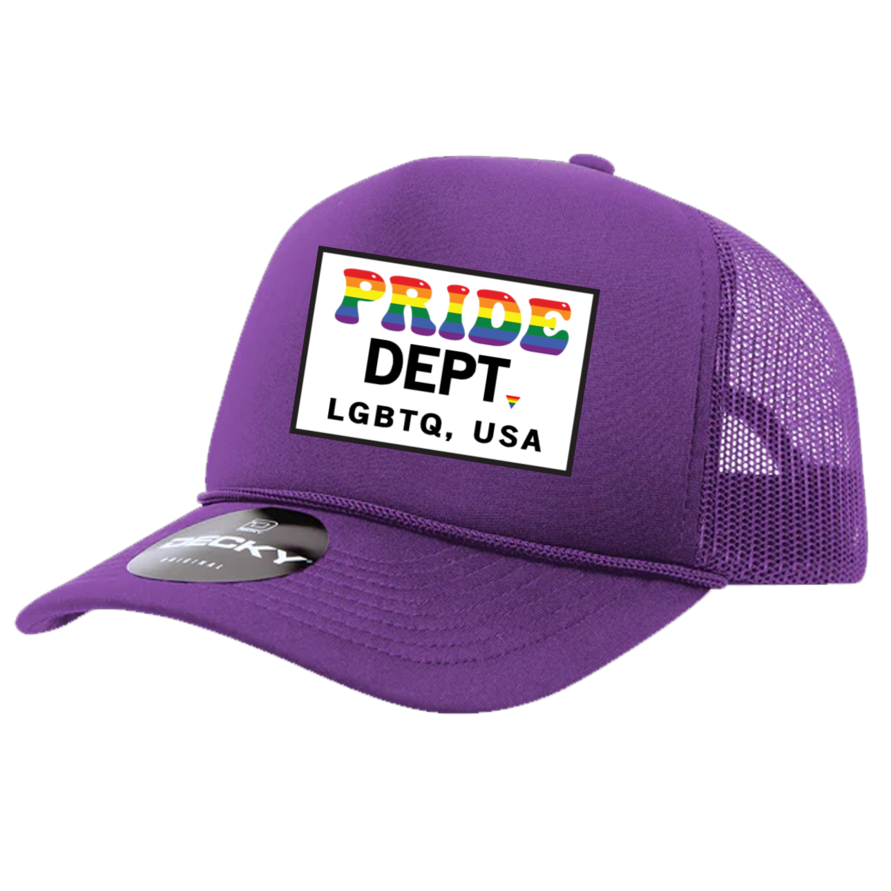 PRIDE DEPT trucker hat