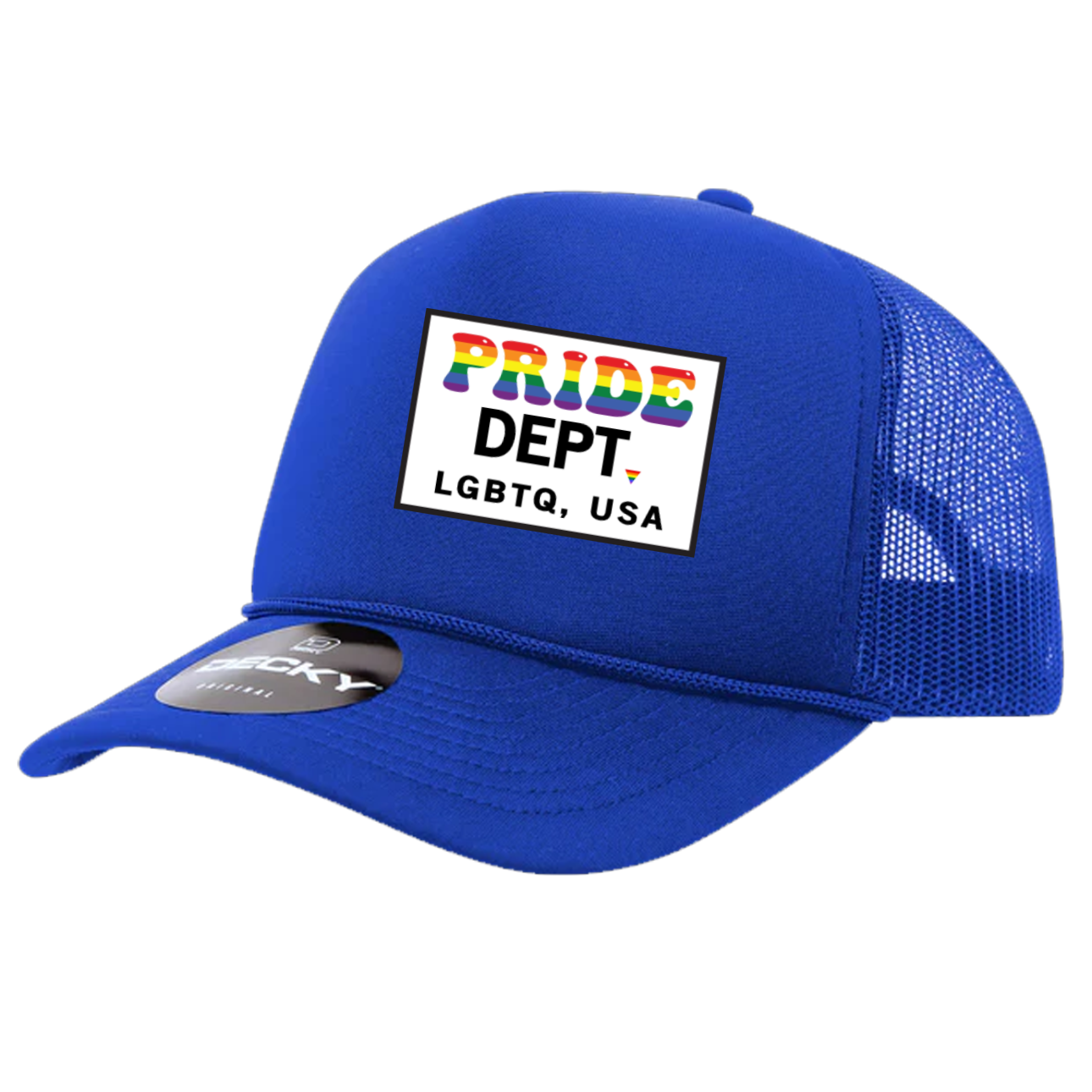 PRIDE DEPT trucker hat